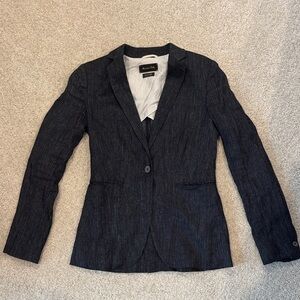 Massimo Dutti Black Blazer